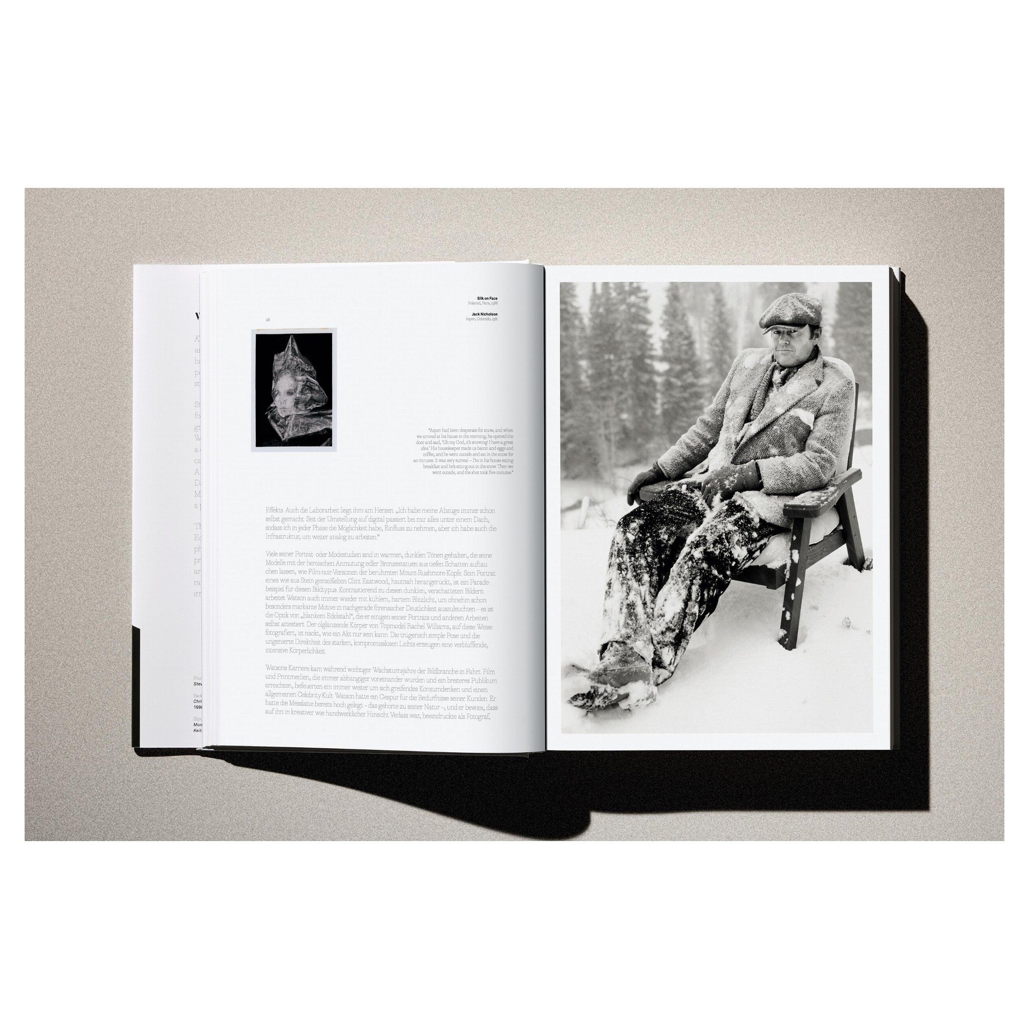 Freigestelltes Produktfoto des Albert-Watson-Bildbands.