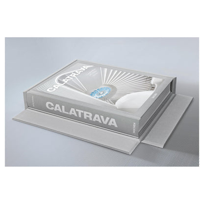 Rote Kunstbox mit Buch Calatrava TASCHEN