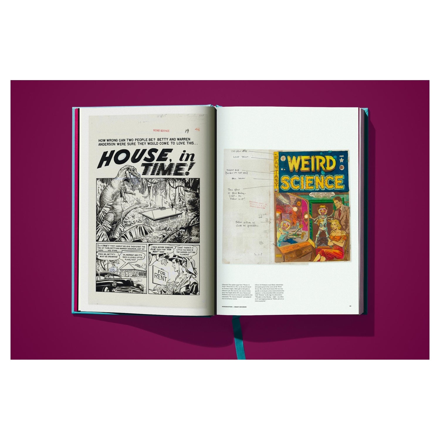 Klassische EC Comics Weird Science Geschichten im Großformat