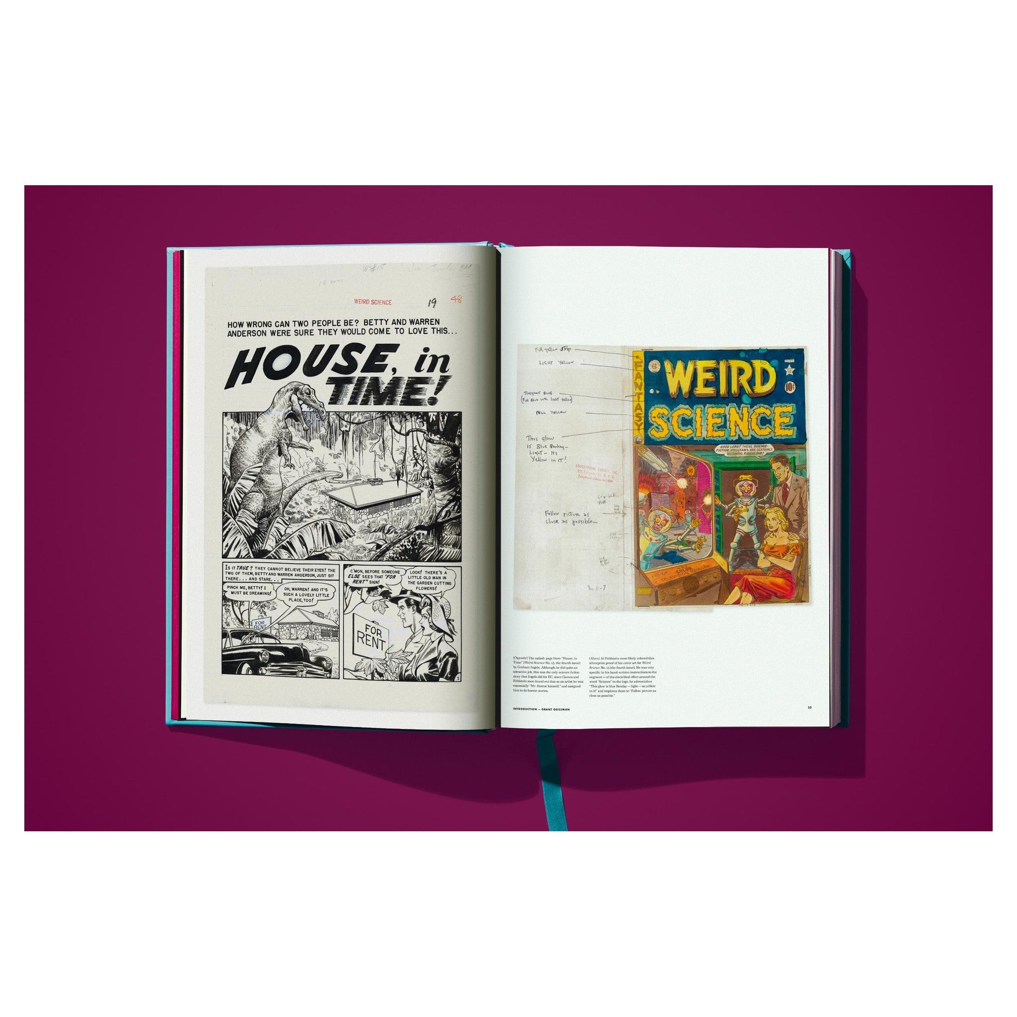 Klassische EC Comics Weird Science Geschichten im Großformat