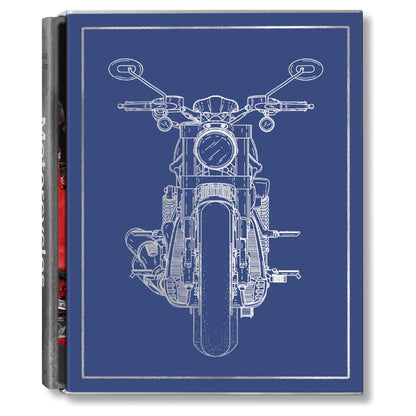 Bookset Motorcycles mit historischen und modernen Bikes