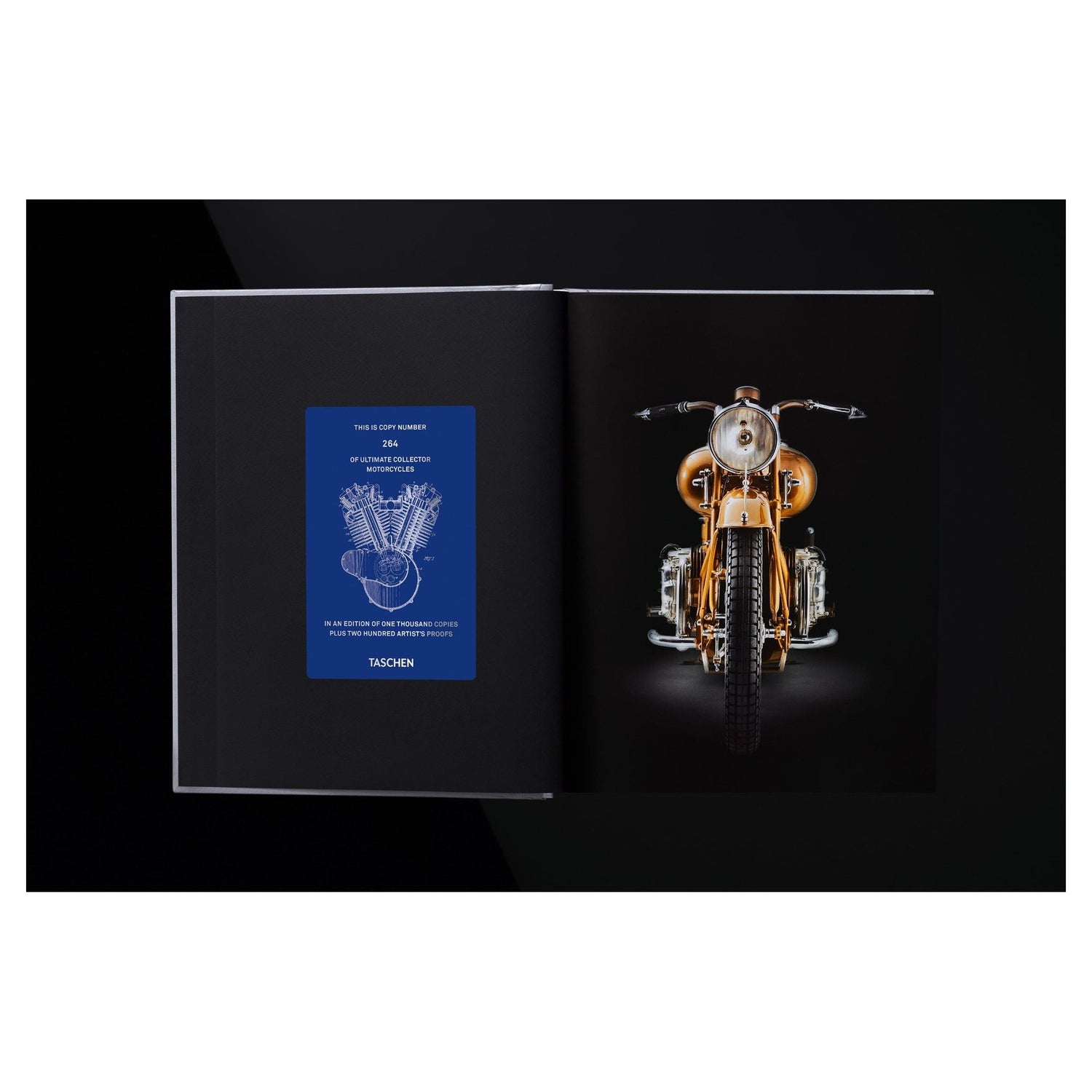 Ultimate Collector Motorcycles Buchrücken und Einband