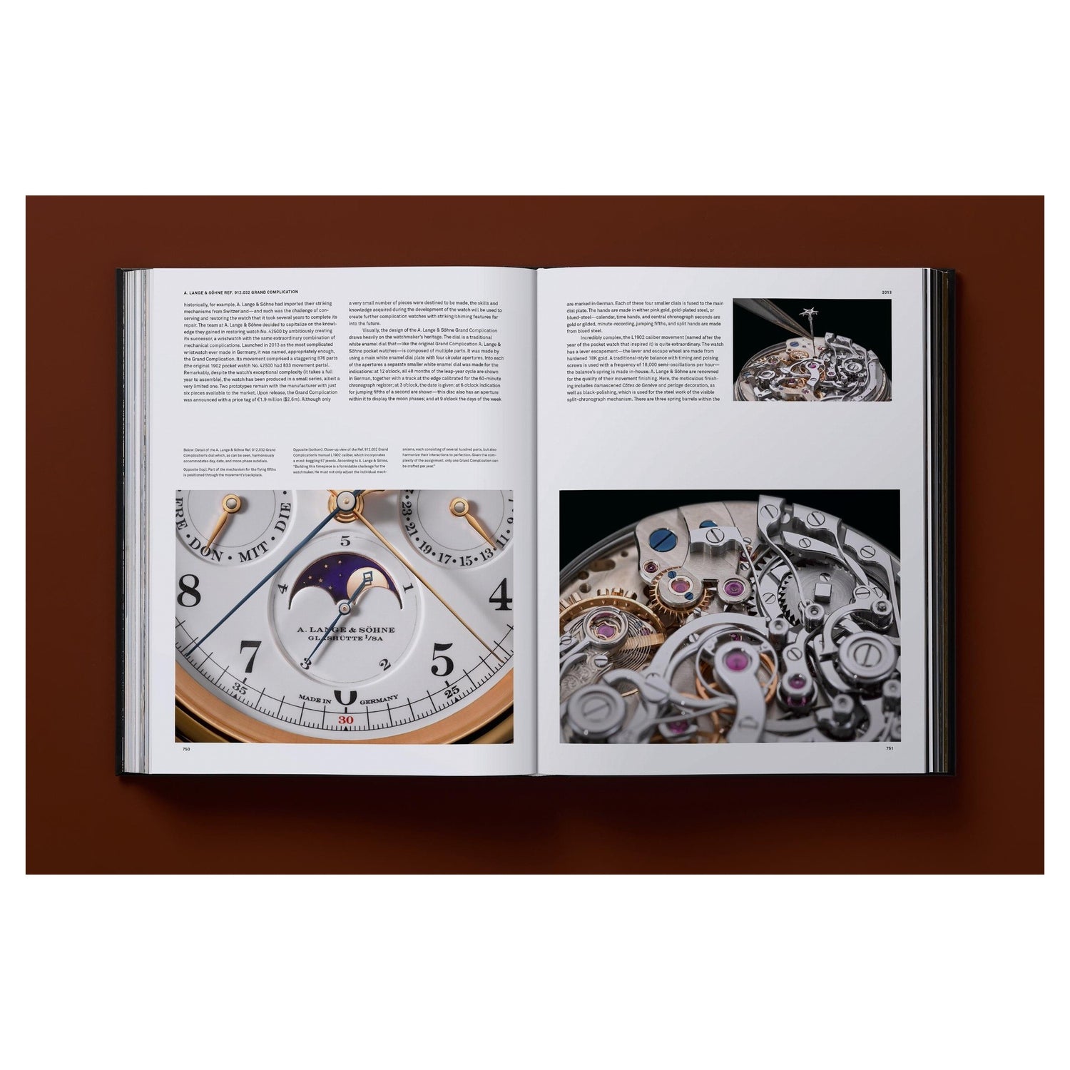 TASCHEN-Bildband mit goldener Uhrengrafik für Sammler und Liebhaber der Haute Horlogerie.