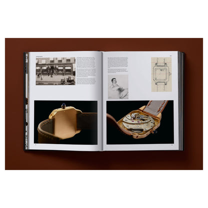 Hochwertiges Coffee-Table-Book für Uhrenliebhaber in schwarzer Aufmachung.