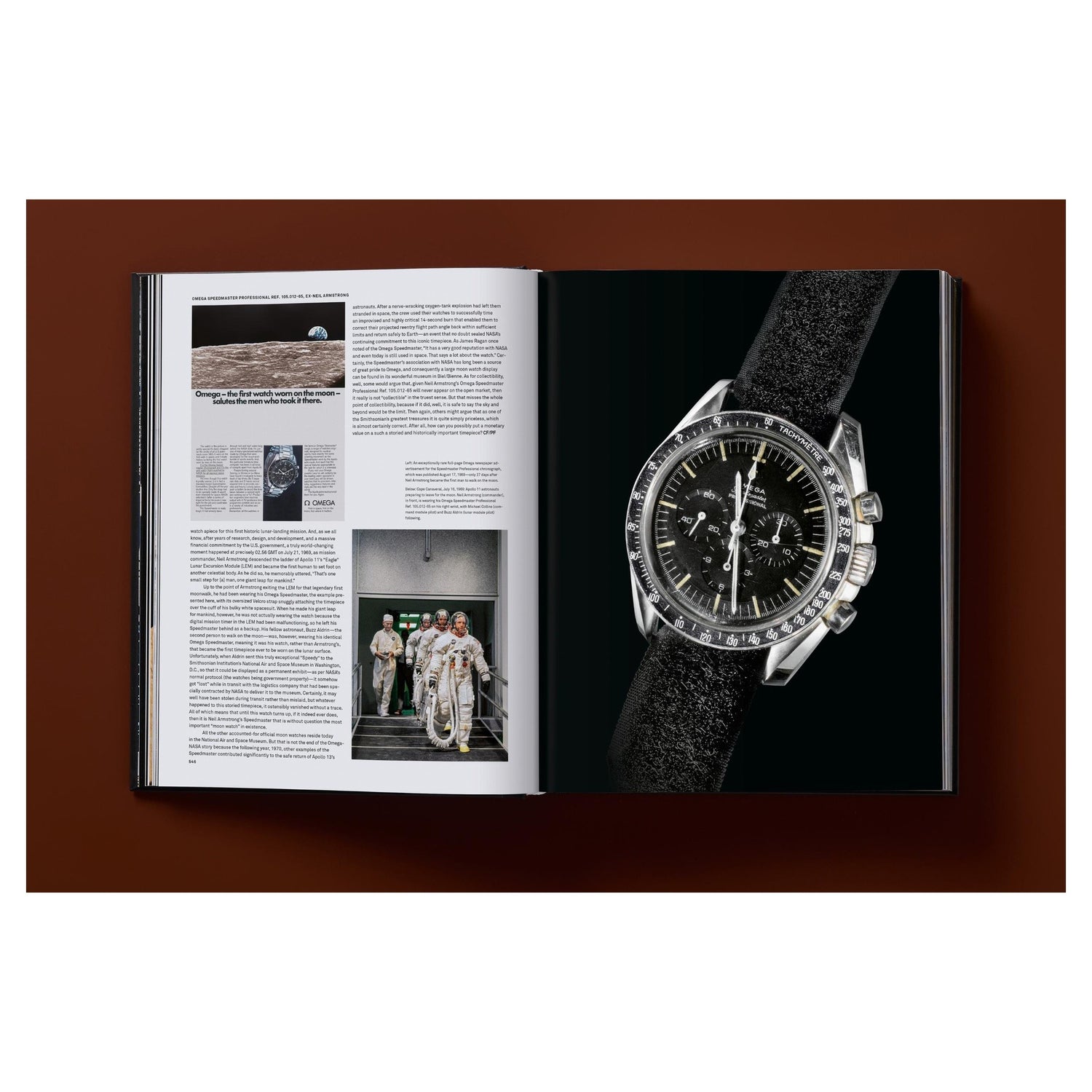 Elegantes Buch über seltene Armbanduhren im hochwertigen Schuber.