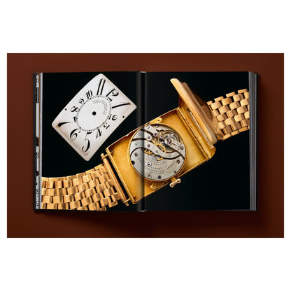 Luxuszeitmesser mit mattem Gehäuse und strukturiertem Zifferblatt