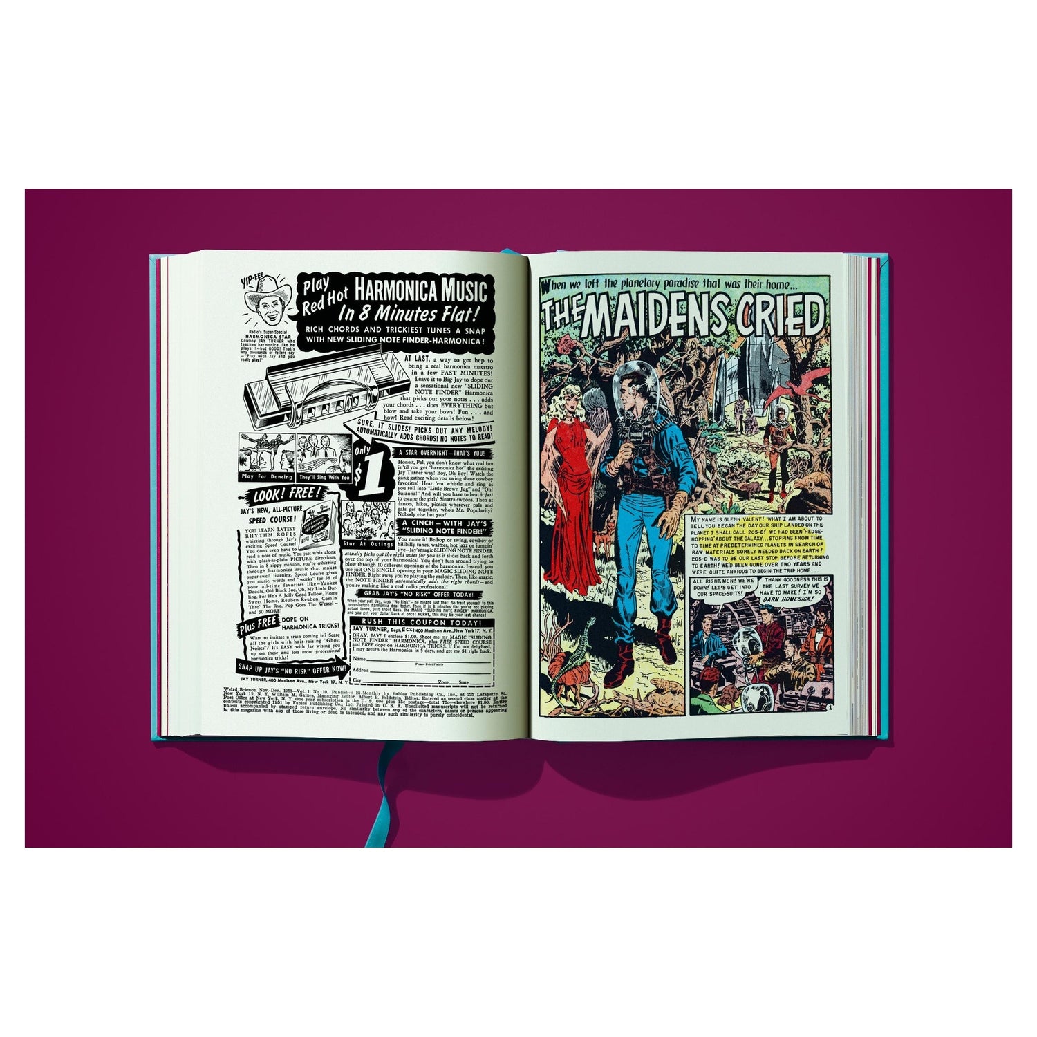 TASCHEN Buchausgabe Weird Science im Großformat