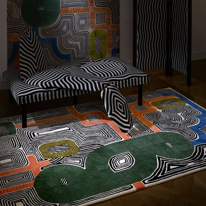 Teppich AUX BAUX CYPRES von Christian Lacroix