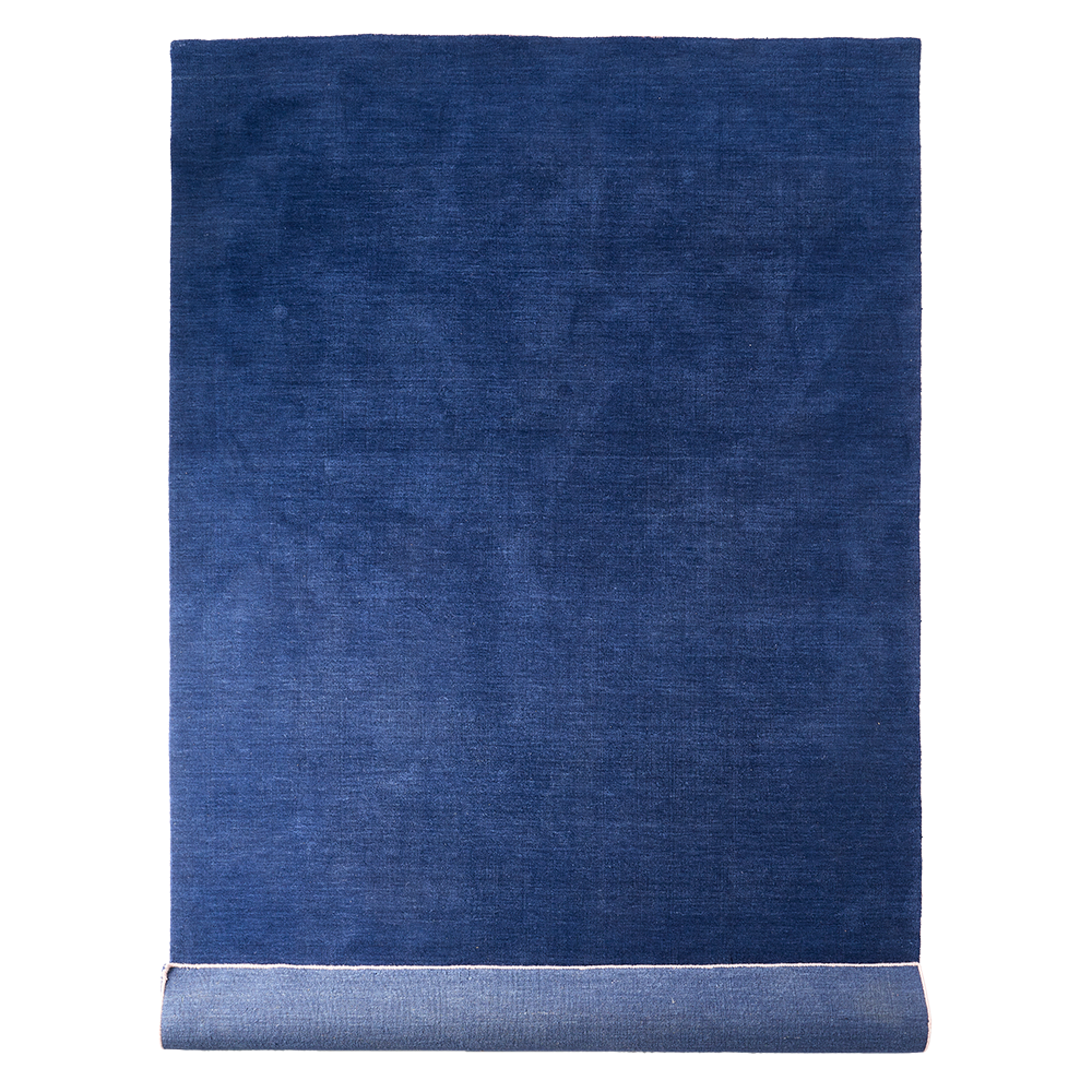 Teppich OUTLINE RUG blau Pols Potten