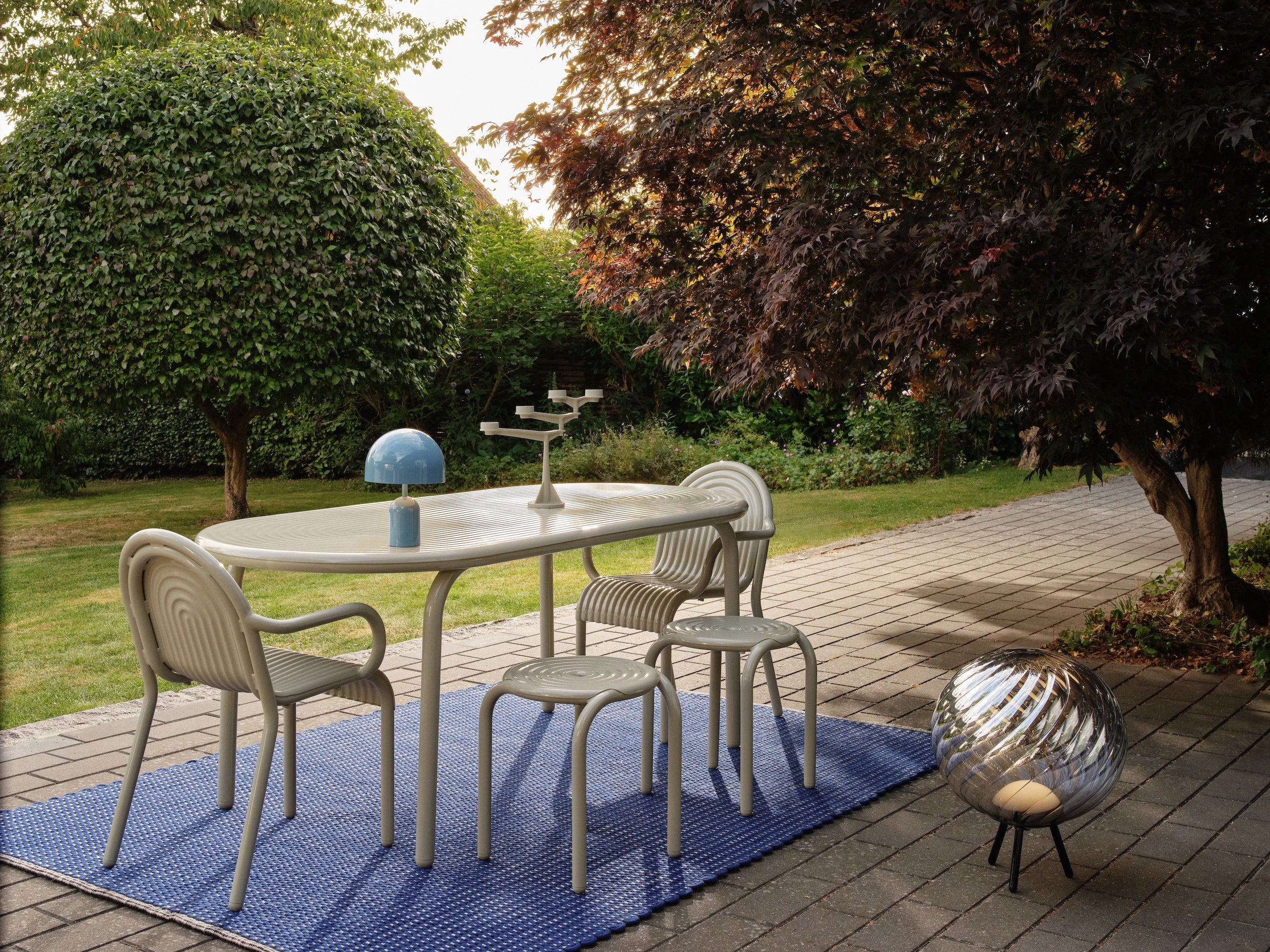 Cord Rug – Indoor &amp; Outdoor Rug in Blue