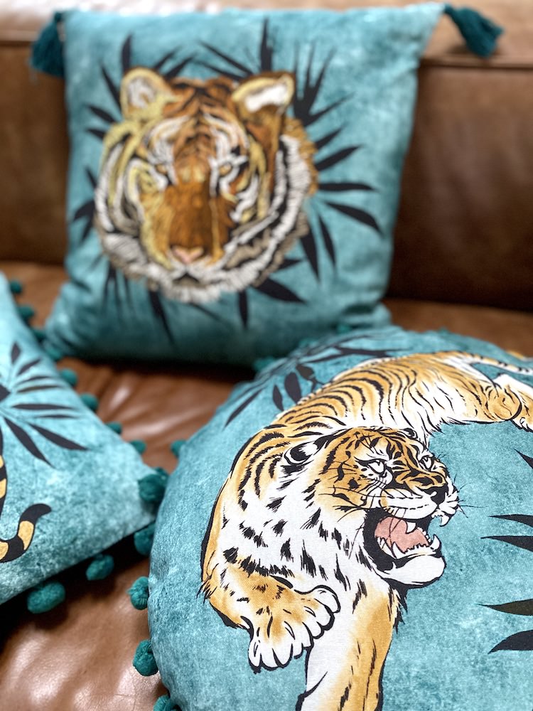 Tiger Kissen Kollektion