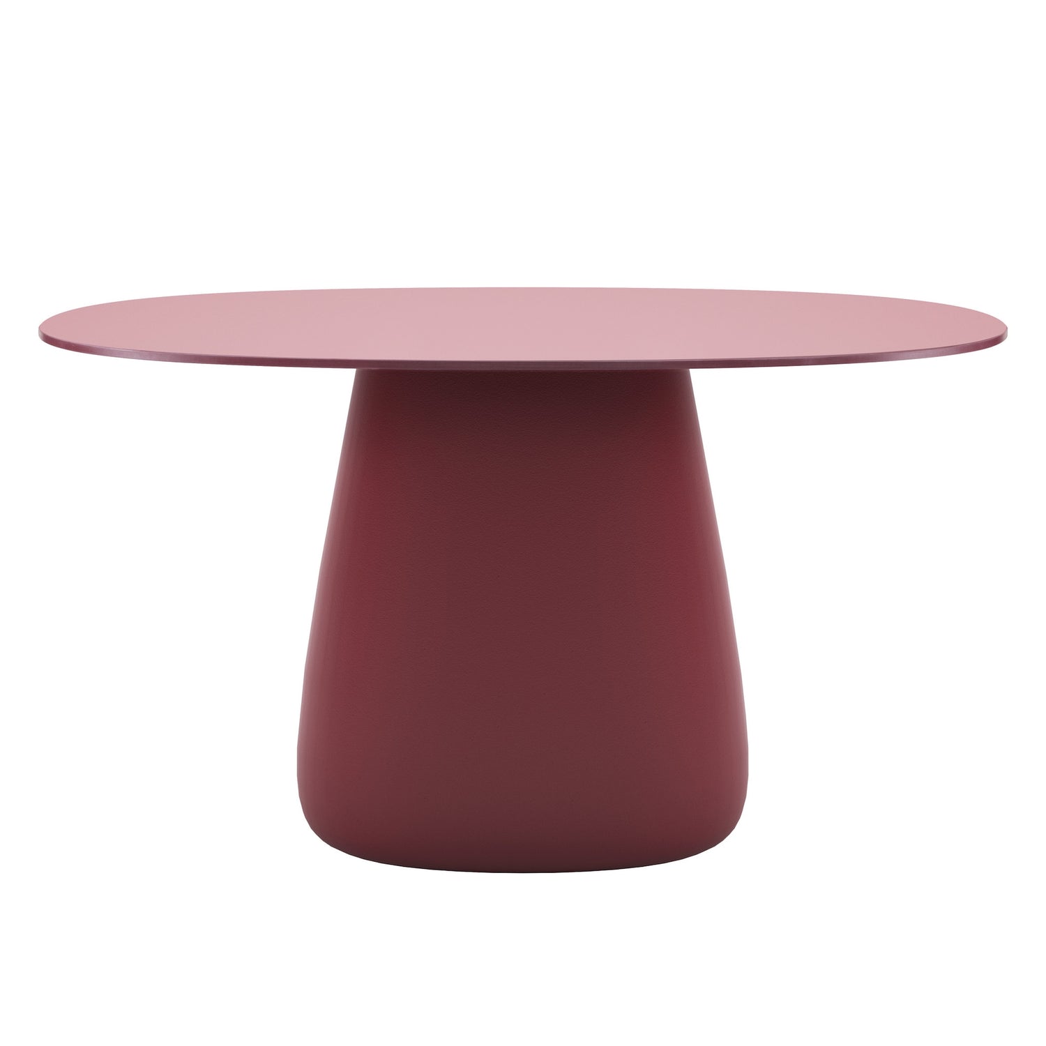 Cobble Table TOP 135, für drinnen &amp; draußen in rot