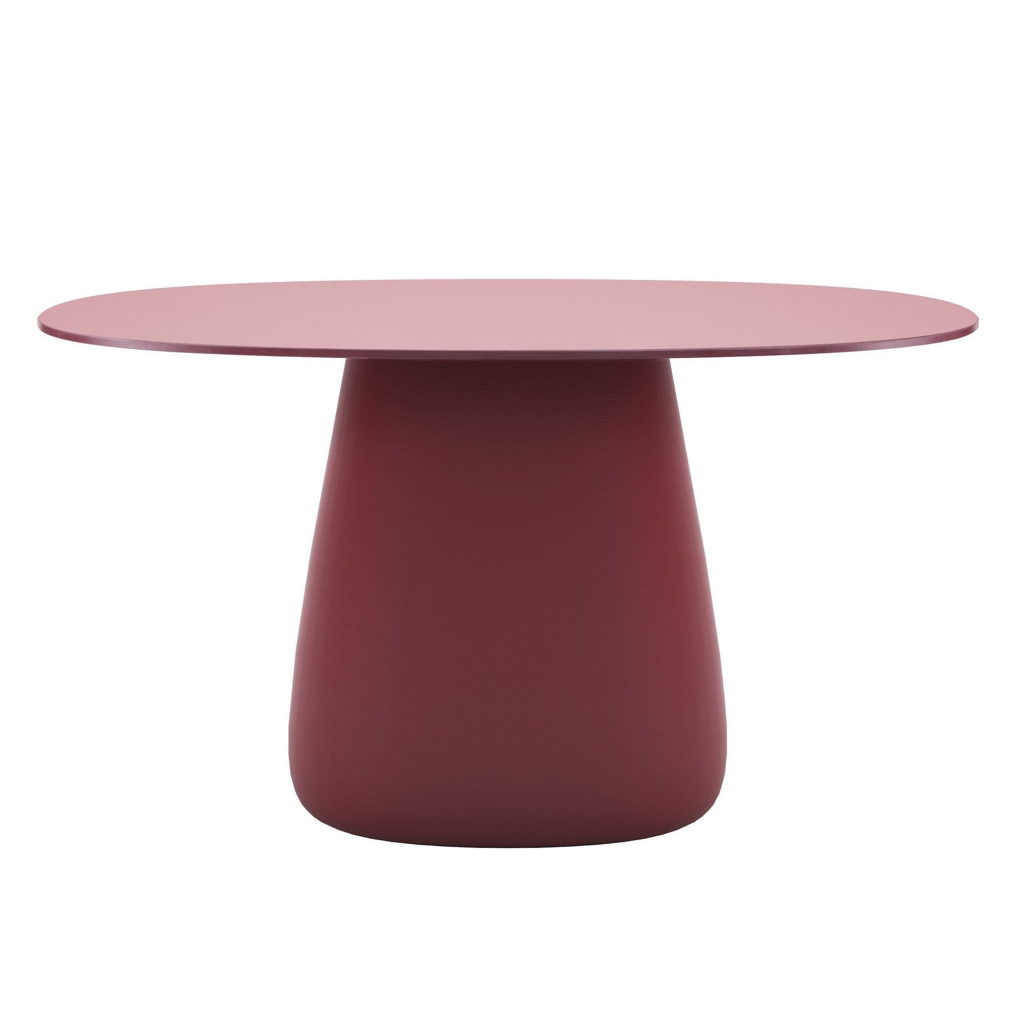 Cobble Table TOP 135, für drinnen &amp; draußen in rot