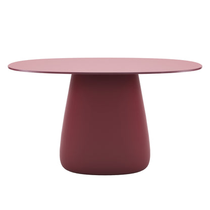 Cobble Table TOP 135, für drinnen &amp; draußen in rot
