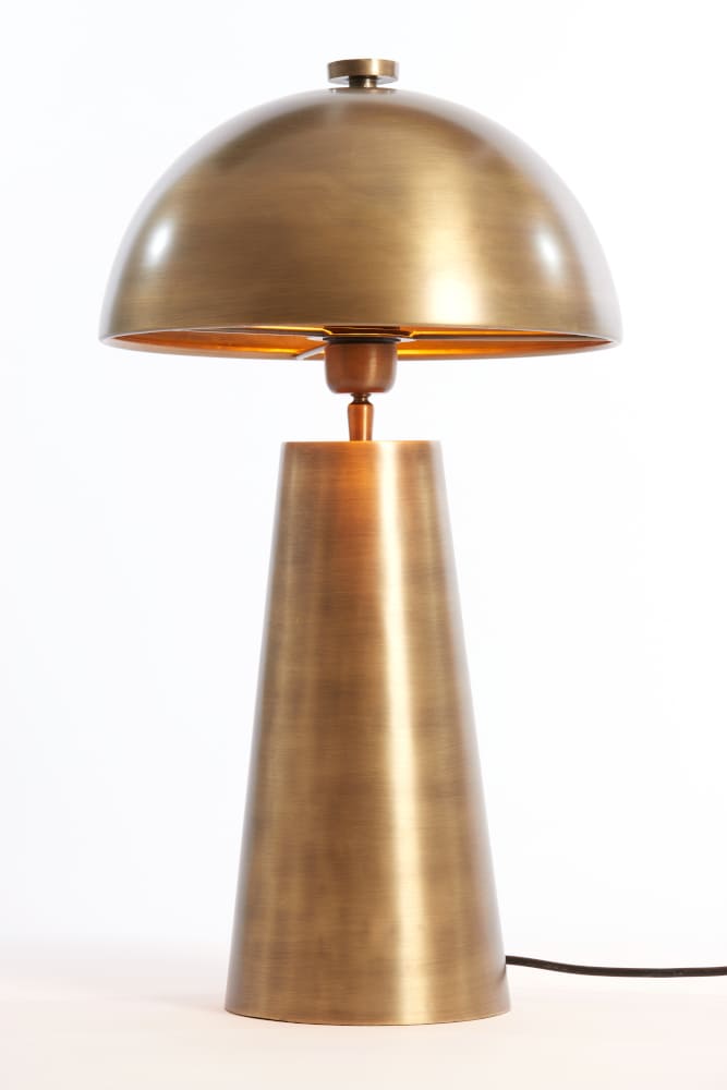 Tischlampe DITA L in antik Bronze Ø31x52cm