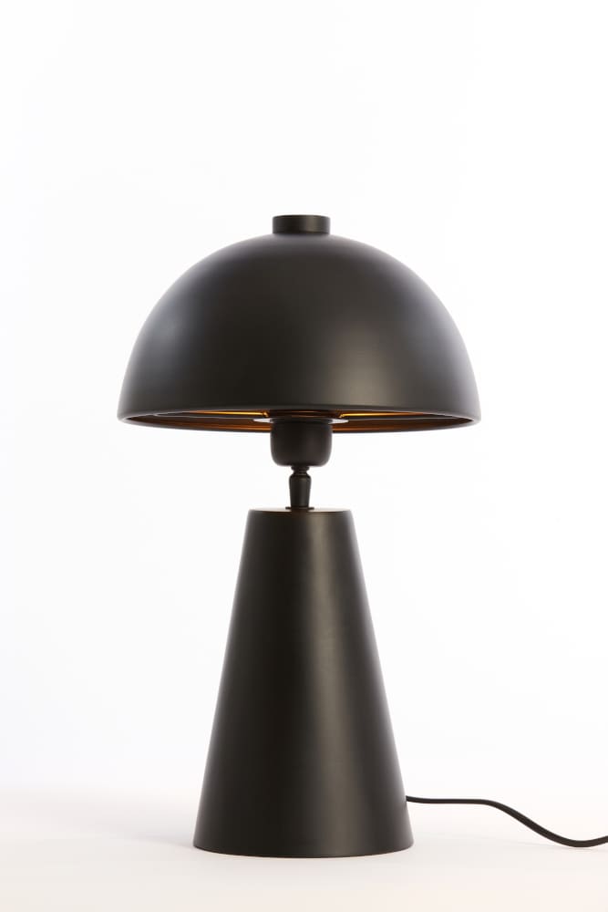 Tischlampe DITA M in matt schwarz Ø26x31