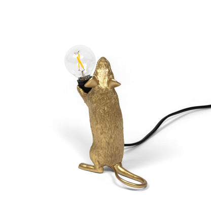 Stehende Maus als Tischlampe