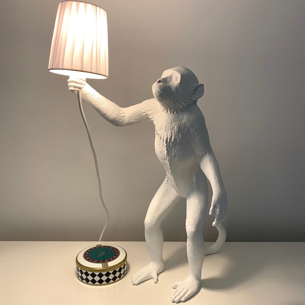 Tischlampe MONKEY weiss