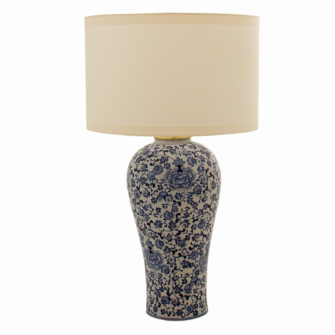 Table lamp BLUE NEW EMPEROR, height 85cm