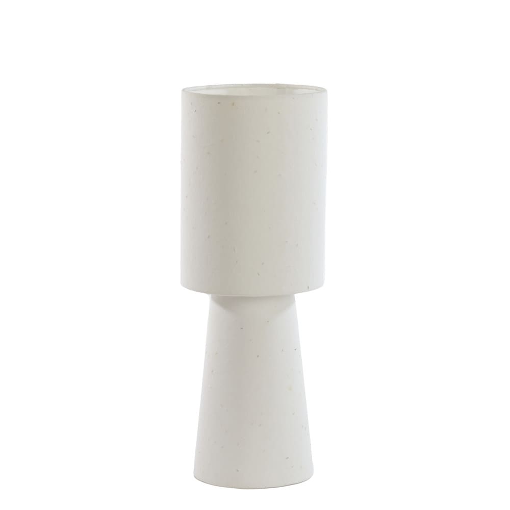 Tischleuchte RAENI L weiß Ø20x57,5 cm