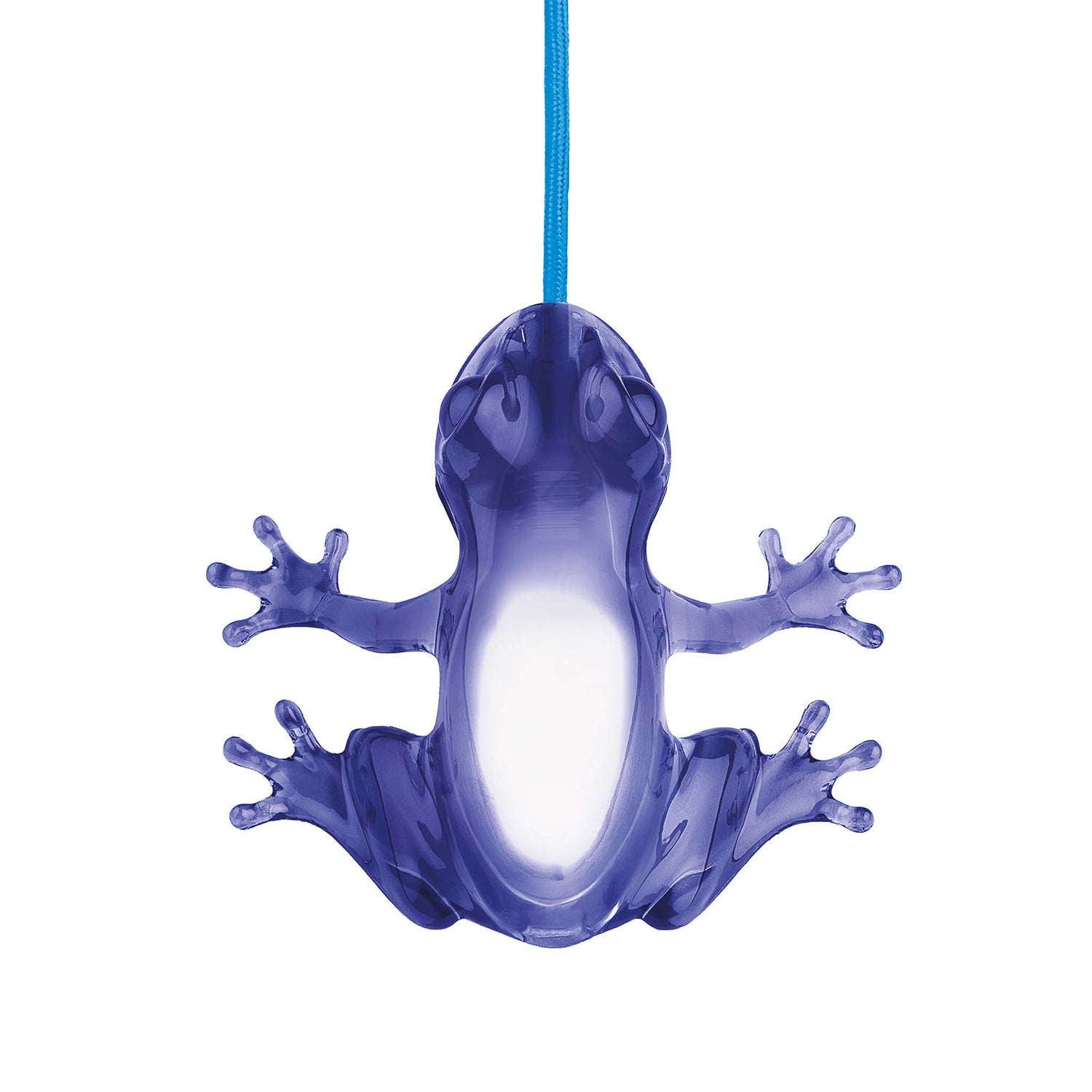 Leuchte HUNGRY FROG - in blau 