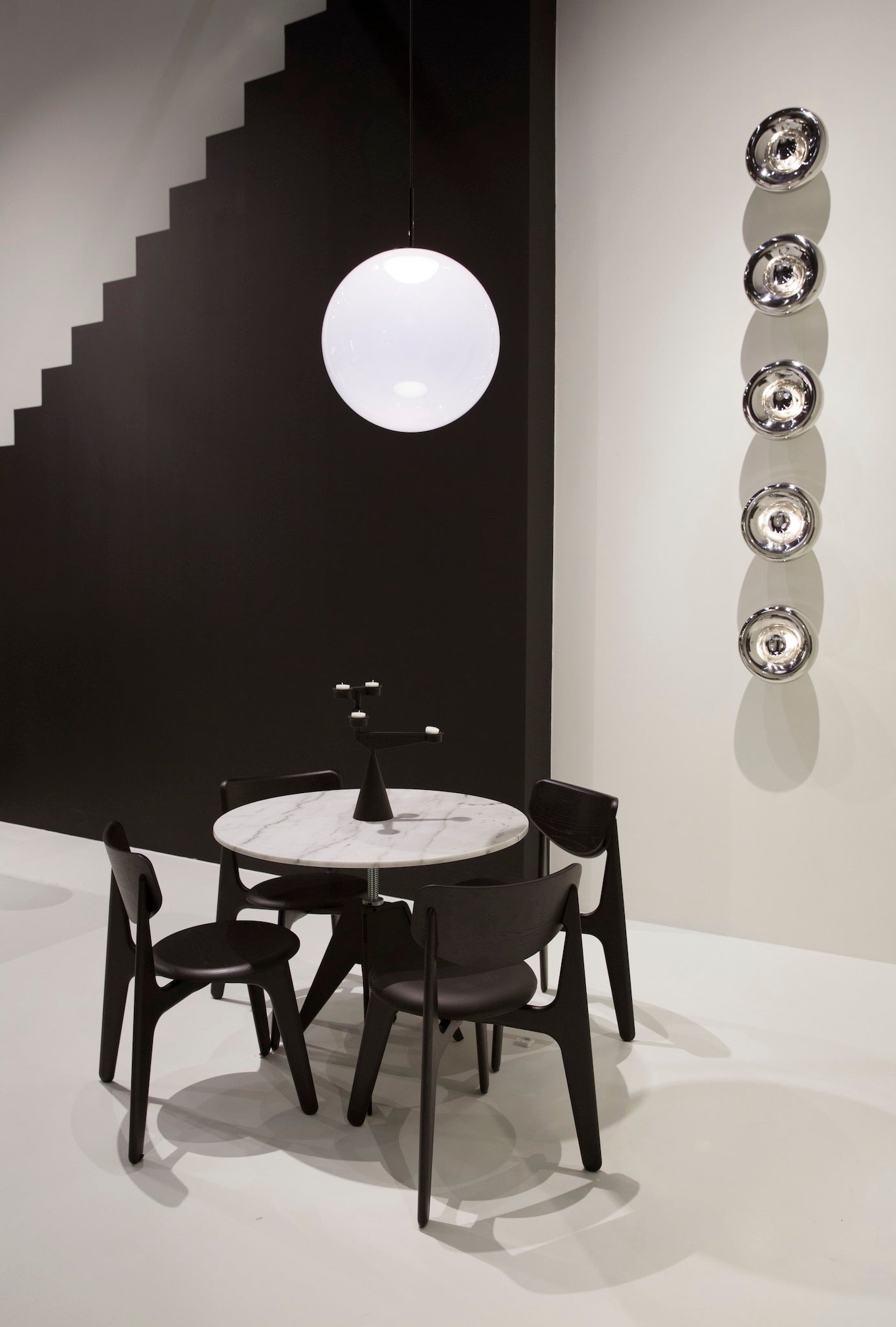 Esszimmer modern black &amp; white