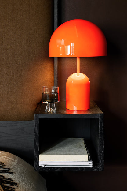 Bell Table Light in High-Gloss Fluoro Orange von Tom Dixon