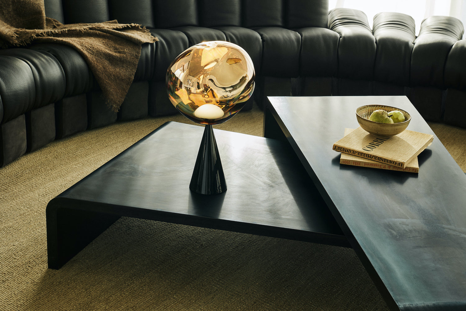 Wohnraum Tom Dixon - Melt Table Light in Gold Polished Polycarbonate