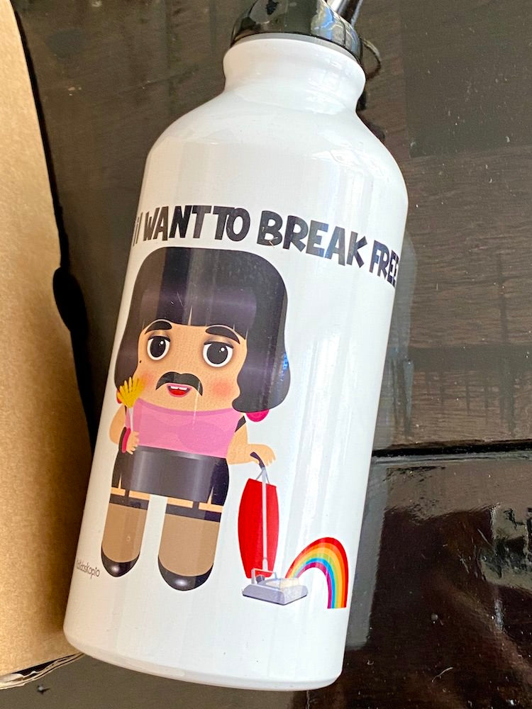 Trinkflasche FREDDIE MERCURY von  KALIDOSKOPIO