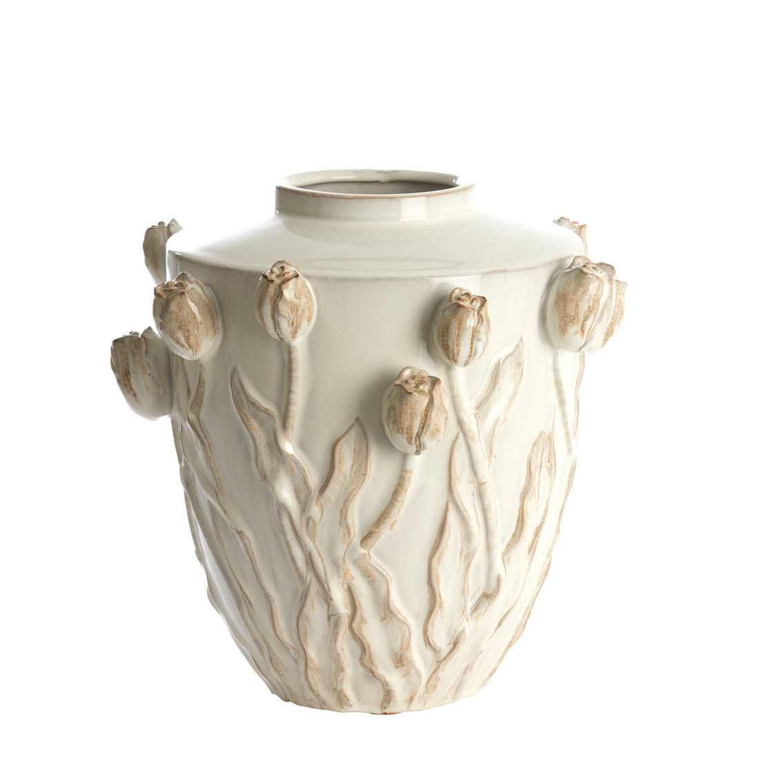 Vase JUANA crème von Light &amp;amp; Living