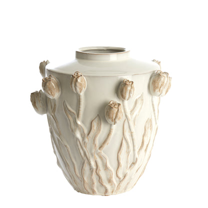 Vase JUANA crème von Light &amp;amp; Living