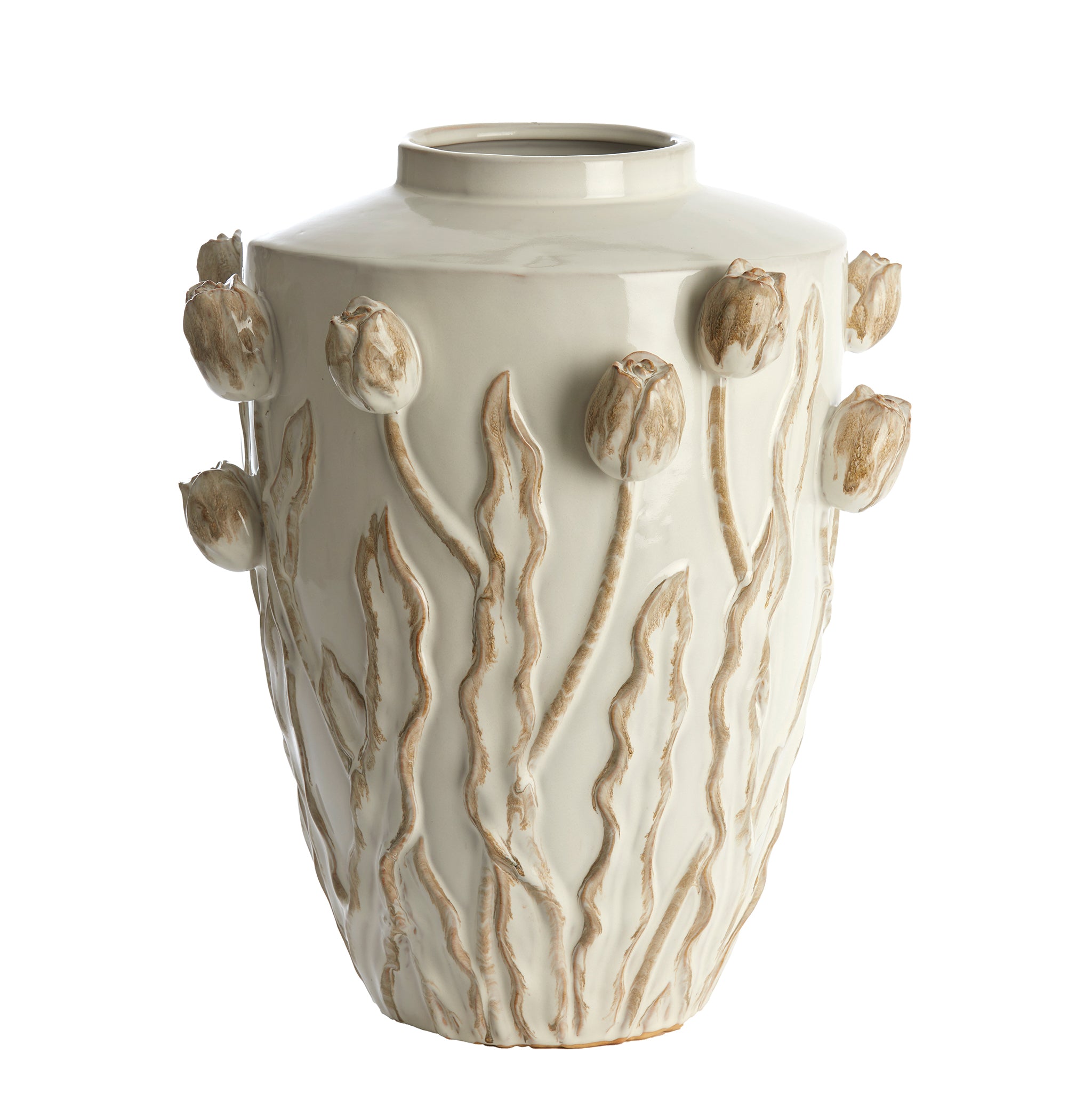 Vase JUANA crème von Light &amp;amp; Living