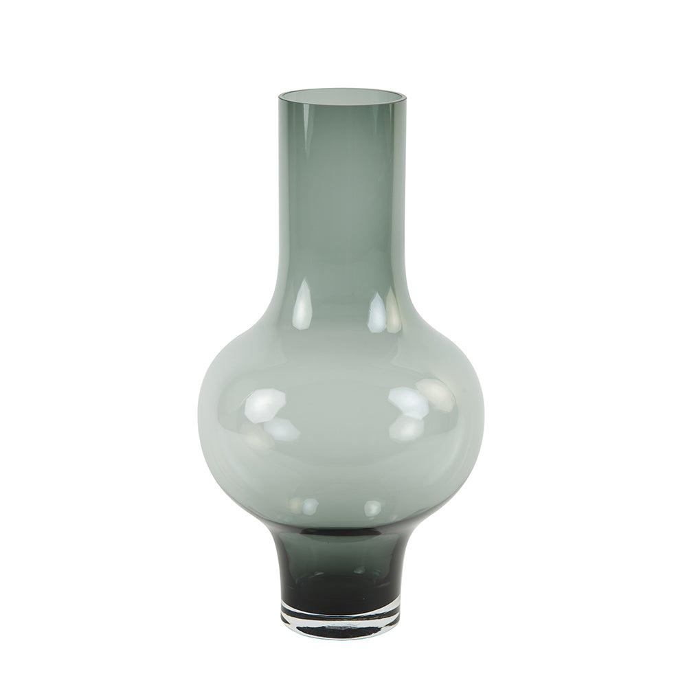 Vase KAELA Glas grau von Light and Living