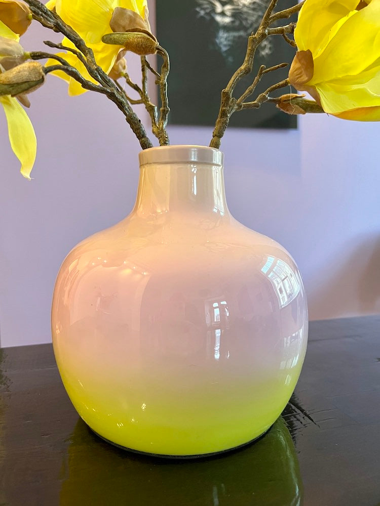 Vase SAIGON rosa/orange/flieder