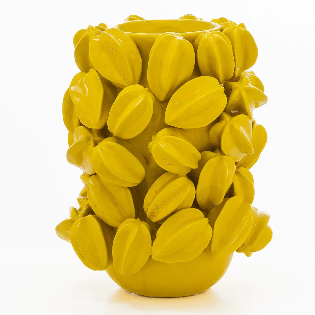 Vase ALL STAR FRUIT Yellow Ø 28 x H36 cm