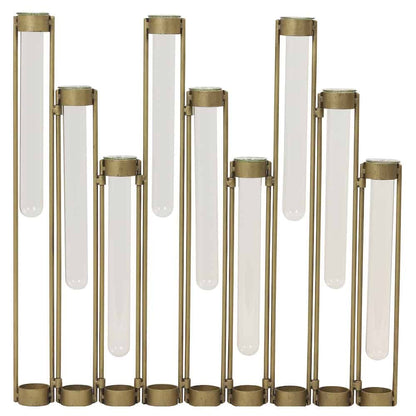 Vase TUBE Reagenzglas bronze