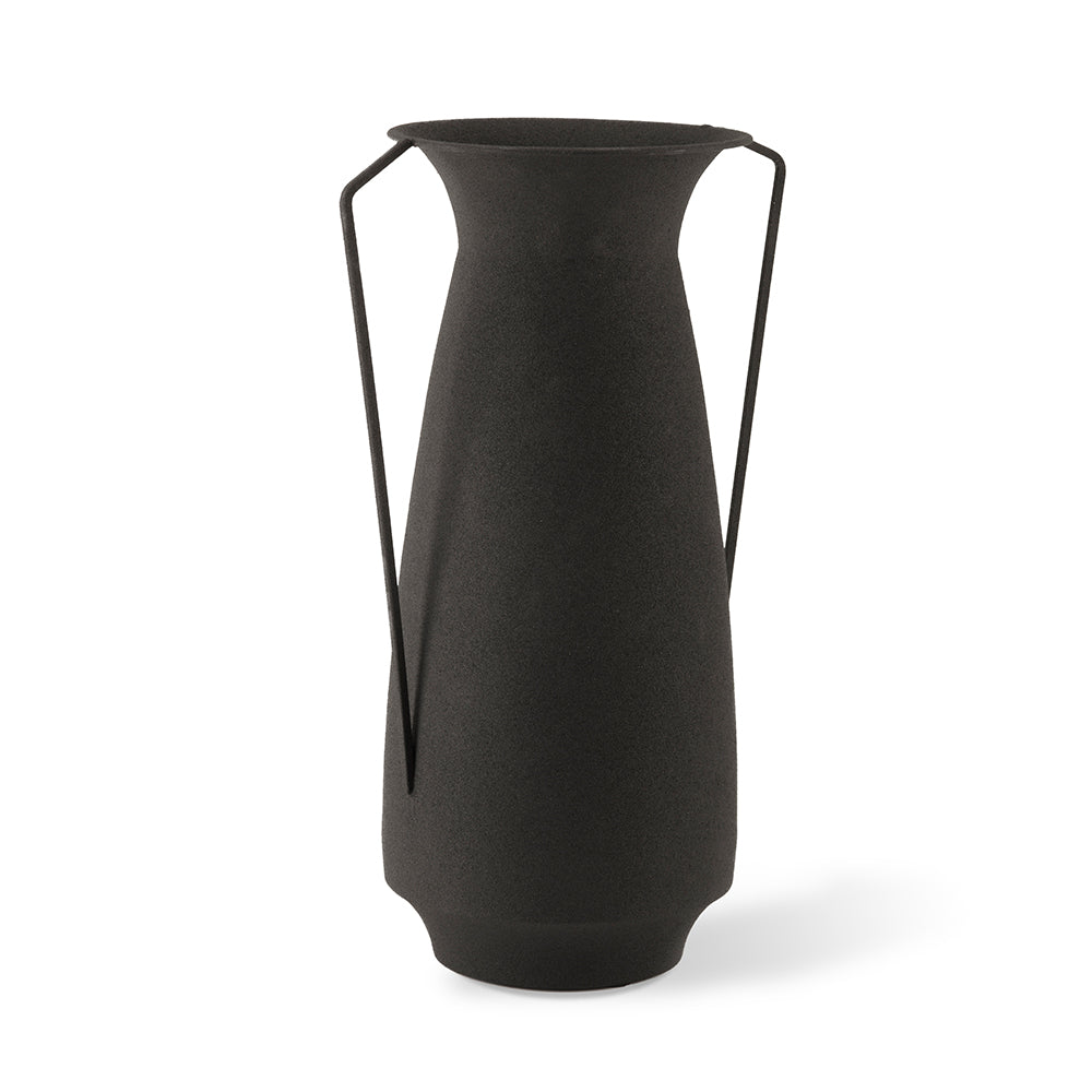 Vase ROMAN in matt schwarz von Pols Potten