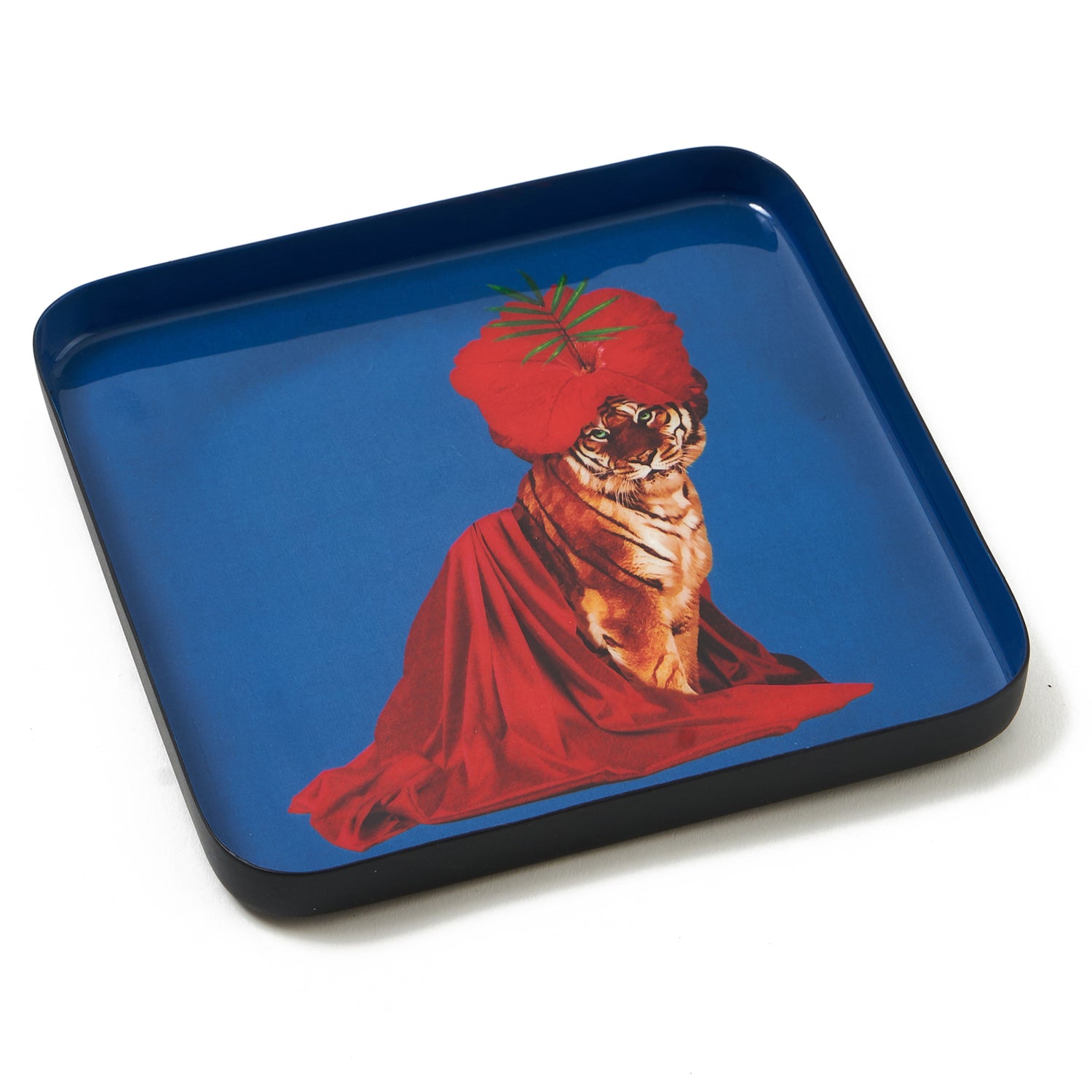 Vide-Poche Carré FAKIR Tiger 15×15 cm