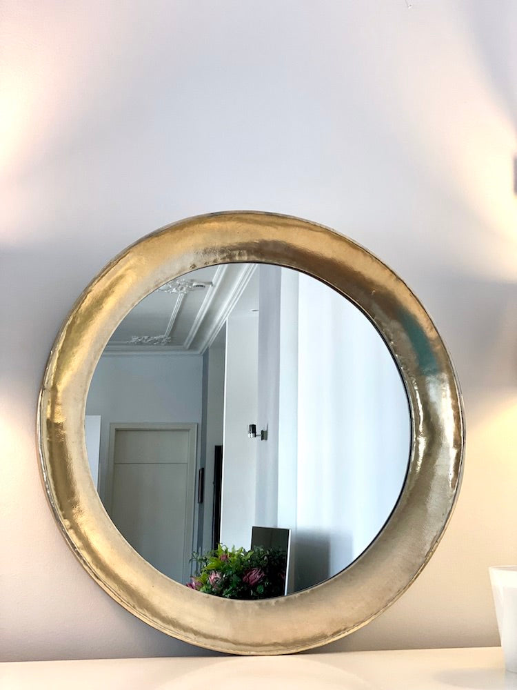 Spiegel Spirit antik silber Ø80 cm