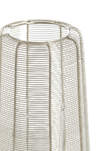Windlicht ADETA von Light &amp; Living mit feiner Metallstruktur