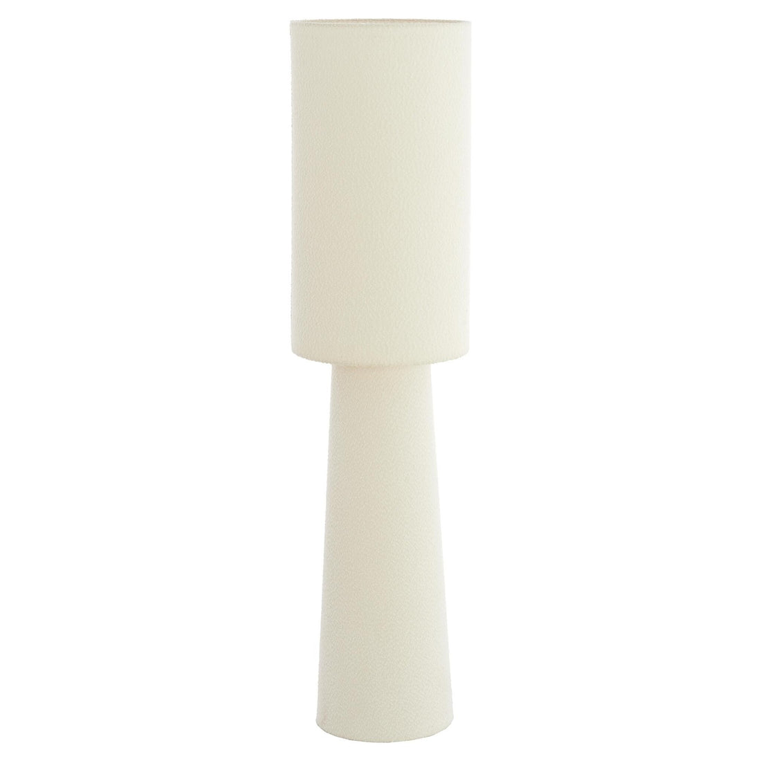 Stehleuchte Ø40x165 cm MIKKEL bouclé crème im modernen Design