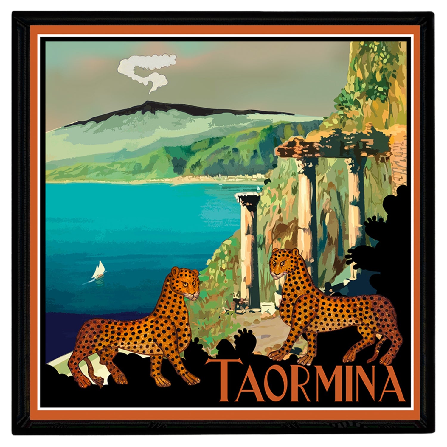 Tray Taormina 16x16cm für stilvolles Wohnen und Dekoration